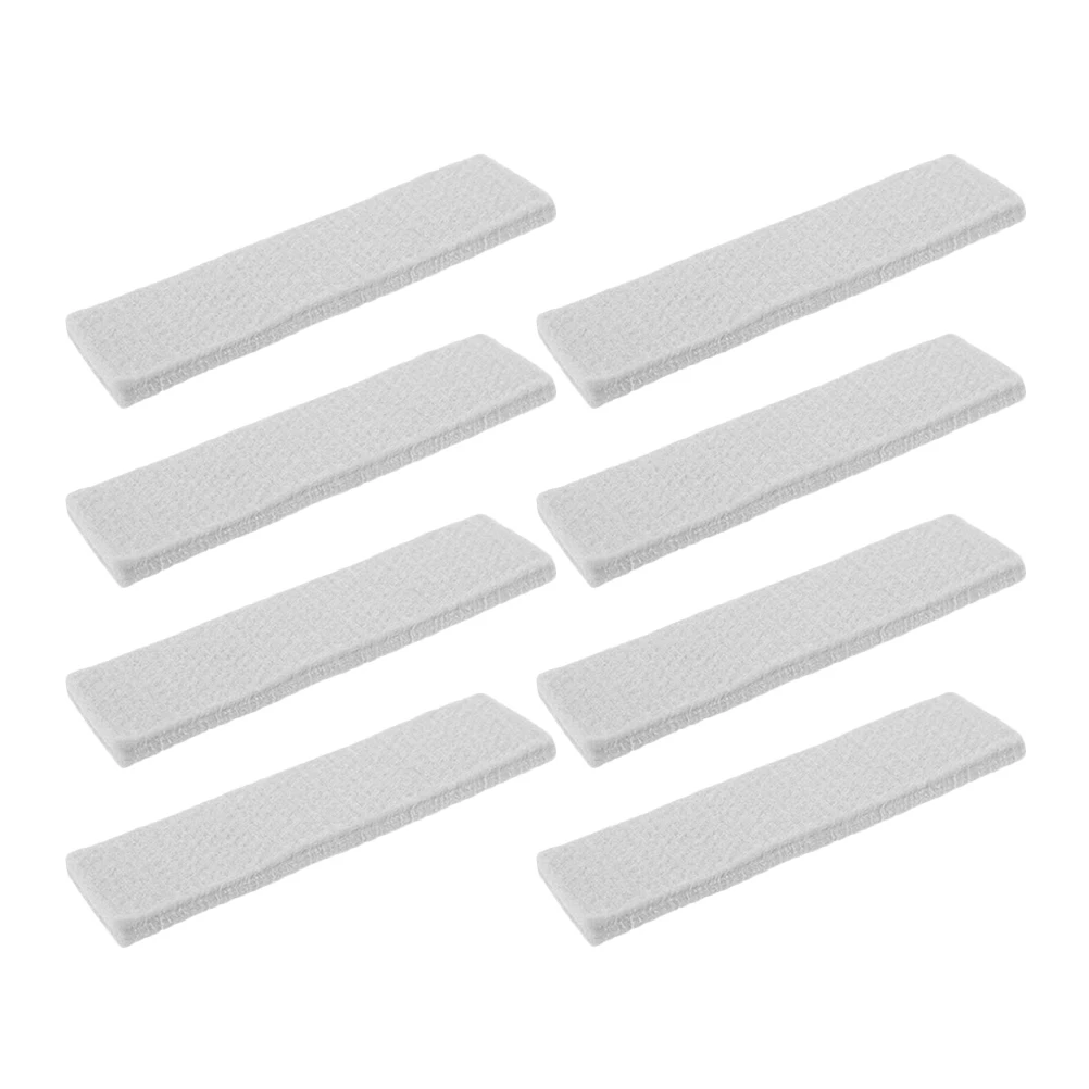 8Pcs Brake Pads Felt Durable Nonslip Easy Install Exercise Bike Cycling Braking Pad Brake Pads Braking Pad for Gym