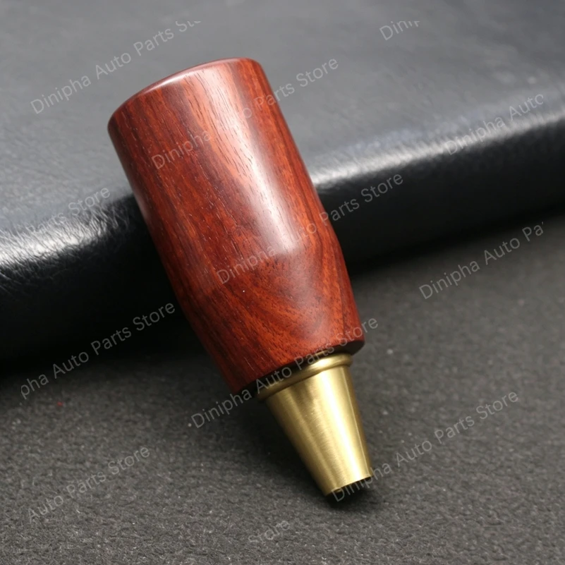 For  Mazda 3/5/6 MX-5  CX-7  CX-9 brass solid wood Gear Shift Knob Automatic gearshift lever M8*1.25 thread specification