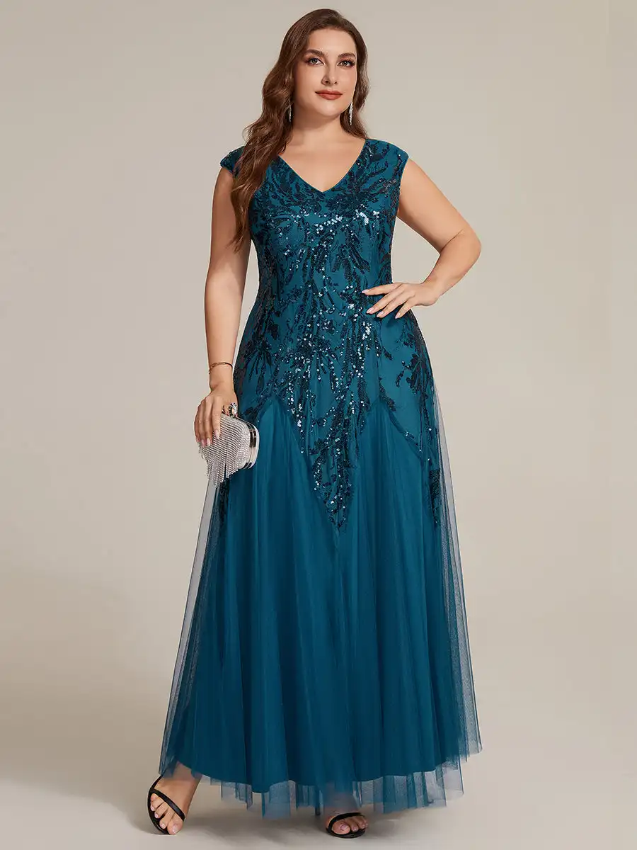 strapless-v-neck-a-line-floor-length-embroidered-evening-dresses