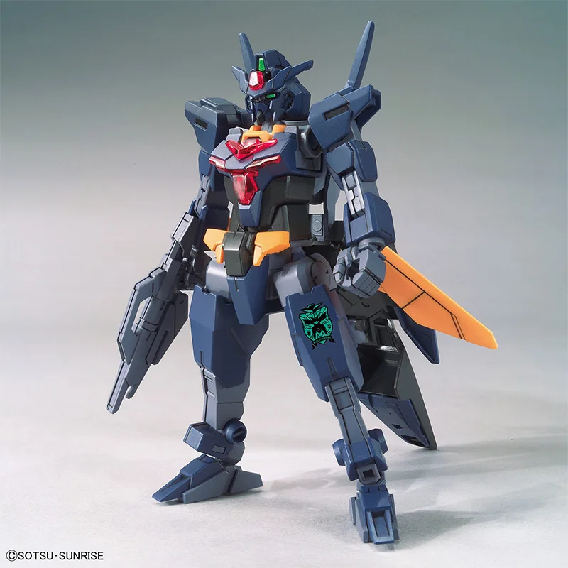 Bandai-figura de acción Original de Anime para niños, Kit de modelos de ensamblaje, Gundam II Titans, Color 14Cm, HG 1/144 Core