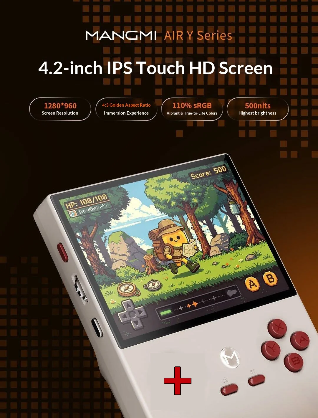 Mangmi Air Y Vertical Android Handheld Game Console - Qualcomm Chip