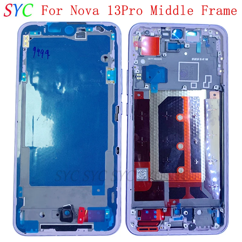 

Middle Frame Center Chassis Cover Metal Housing For Huawei Nova 13 Pro Phone LCD Frame Repair Parts