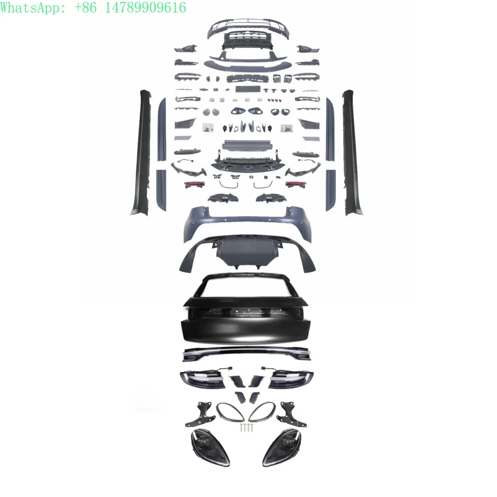 Full Custom Build With An Old-toBody Kit For Upgrading 95B.1/95B.2 To 95B.3: Bumpers, Side Skirts, Headlights, Taillights, Tru