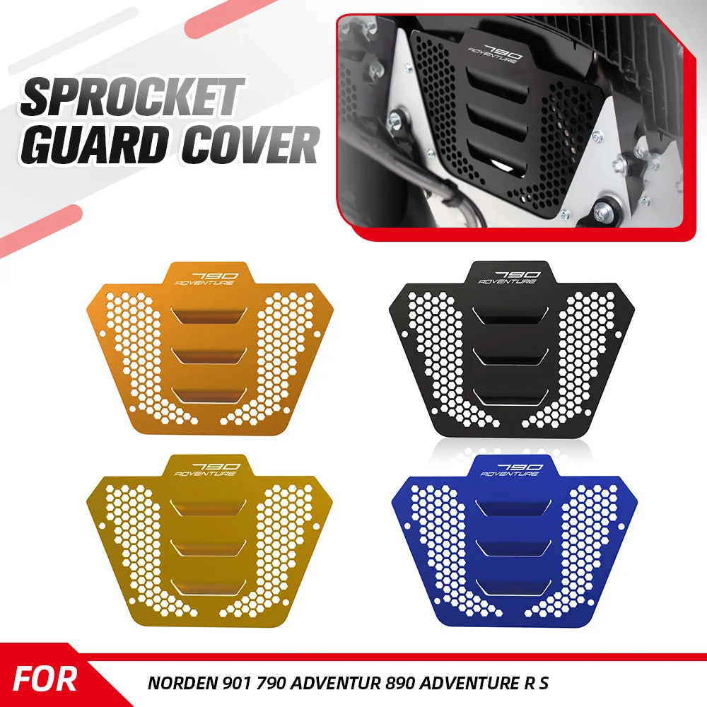 

For Husqvarna Norden 901 790 Adventur 890 Adventure R S Engine Cover Protector Crap Flap Radiator Guard Protection Accessories