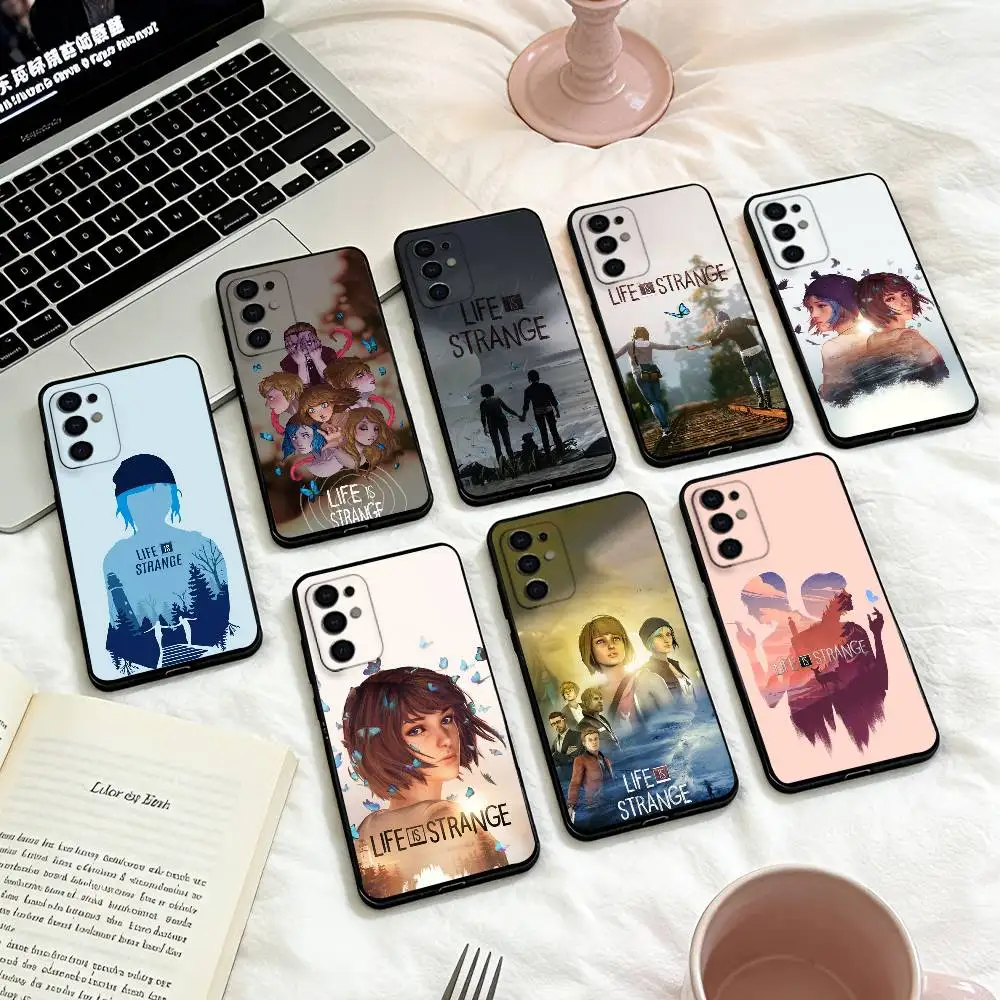 

Game Life Is S-Strange Phone Case For Samsung S 25,24,23,22,30,21,10,9,Ultra,Plus,Lite,FE,4,5 G Soft Black Case