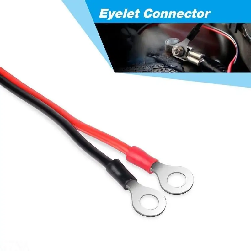 

G7NA for Crocodile Clip Plug Cable for Car Motorcycle Patch Cord Replacement Test Wire Harness Accesso