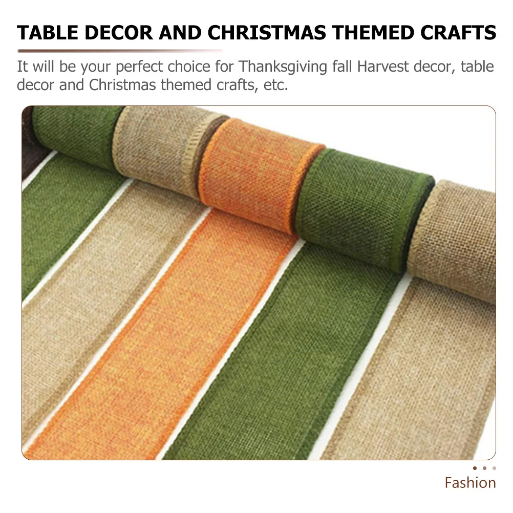 

4pcs 4 Rolls Decorative Wrapping Ribbons Multi-Function Cuttable Ribbon For Diy Wedding Christmas Party Decoration Gift Supplies