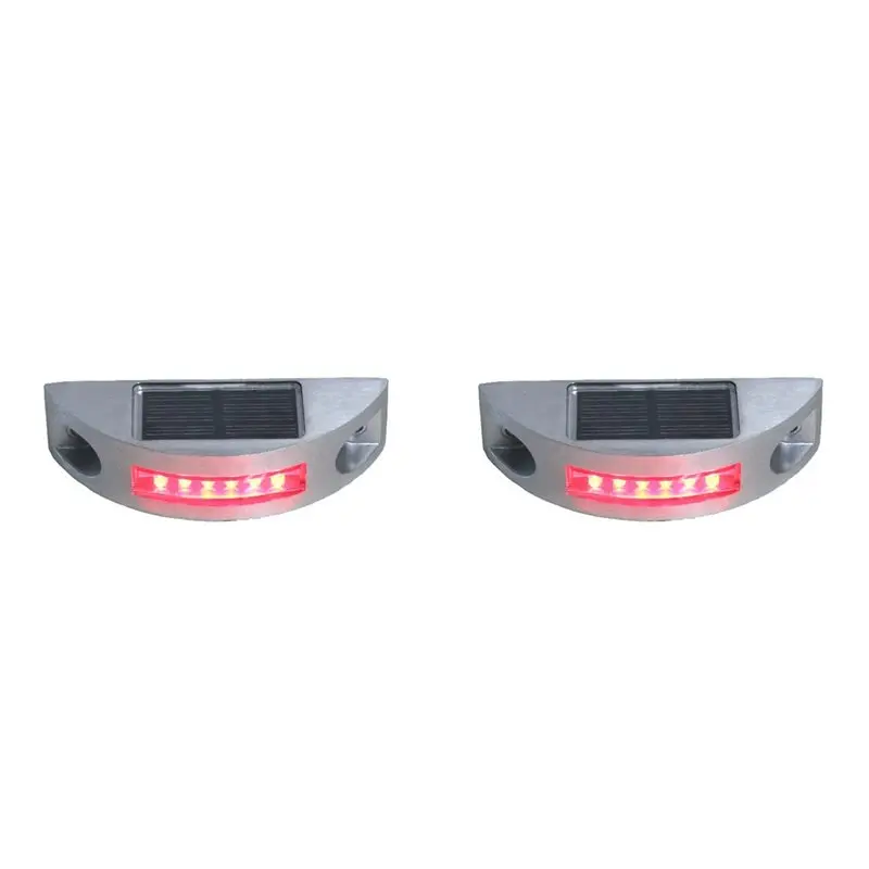 abzl-2x-ip68-防水-led-太陽光発電道路スタッドライト道路反射地面ライト警告灯赤色光