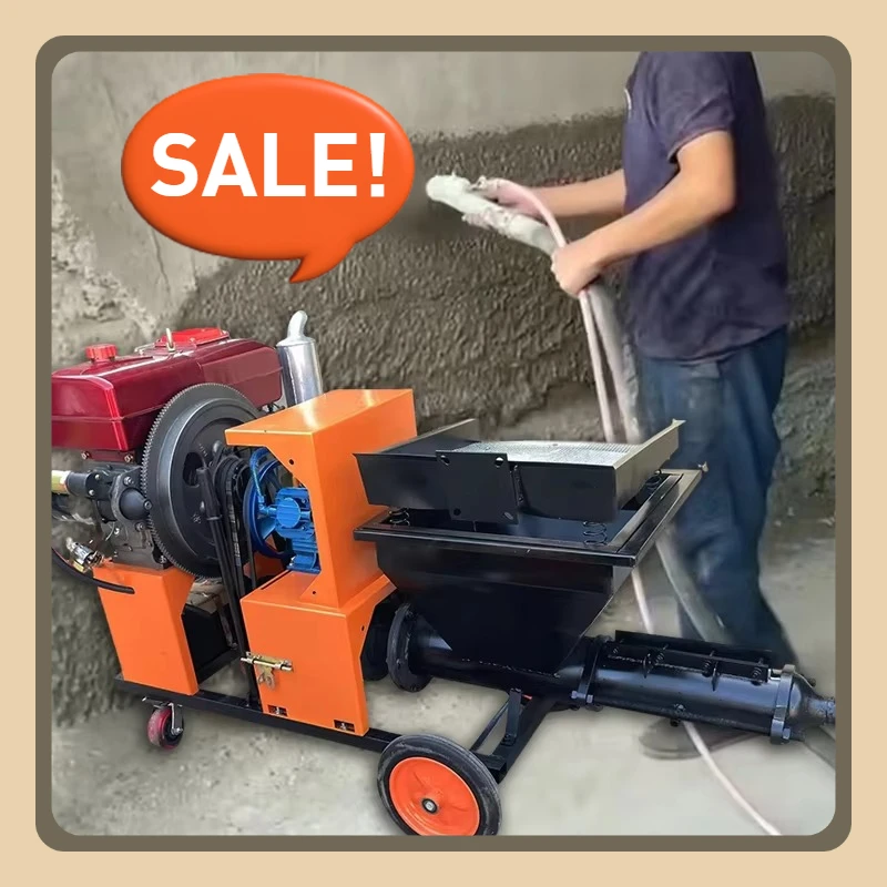 

Concrete Mortar Injection Machine Automatic Mortar Gypsum Wall Plaster Machine Mortar Spray Machines