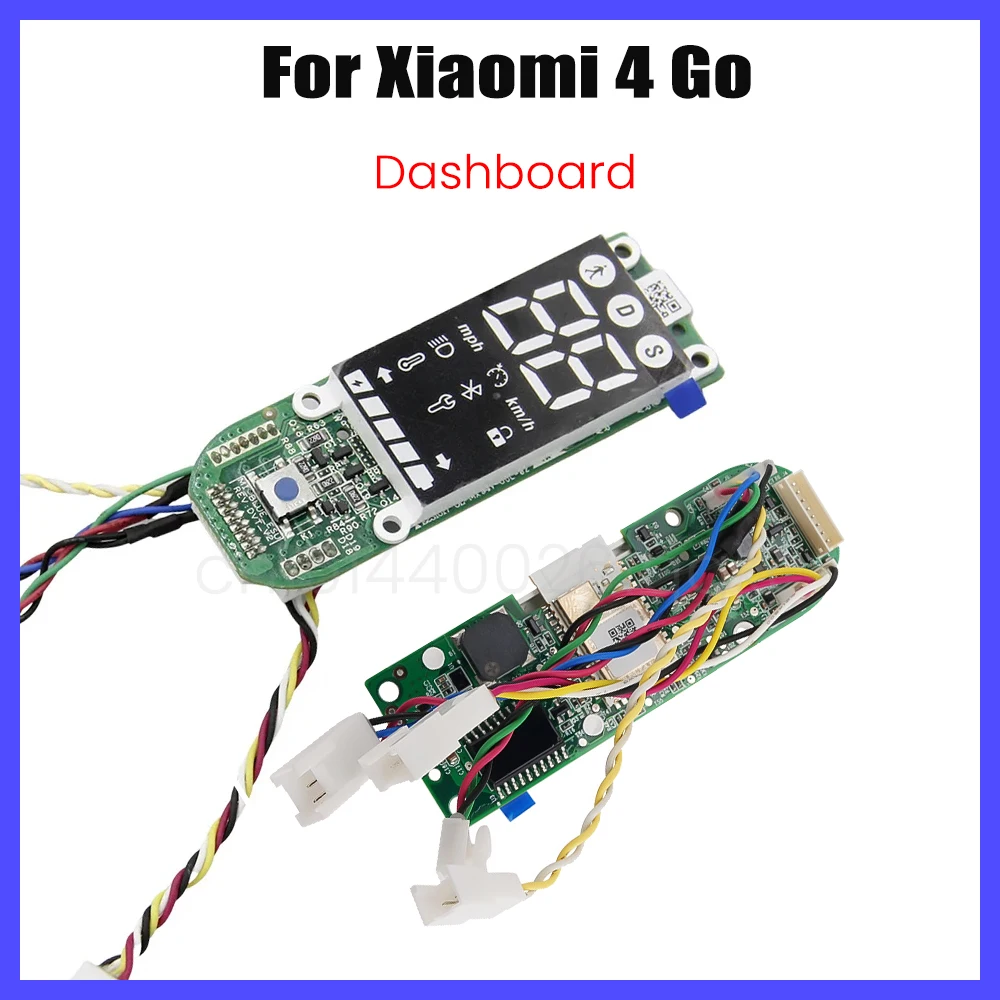 

Dashboard Display for Xiaomi 4 Go Electric Scooter KickScooter Bluetooth Instrument Panel Board Circuit Board Assembly Parts