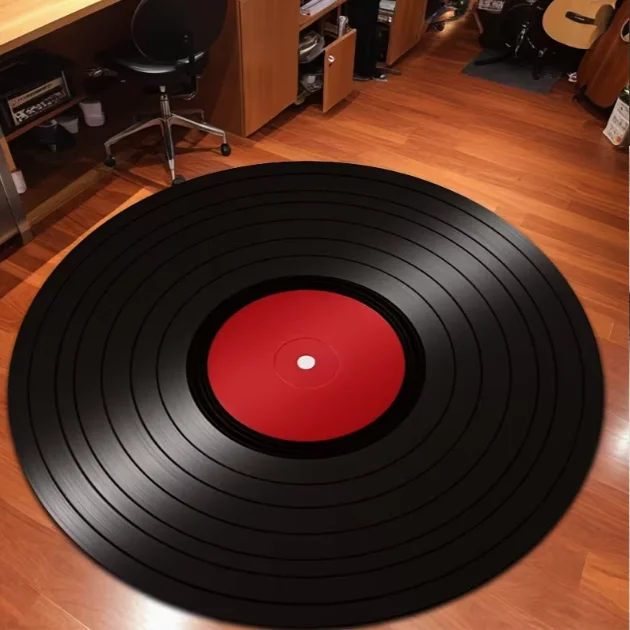 Retro vinylplaatpatroon tapijt - Commercial Kitchen Vinyl Flooring recensie en prijs