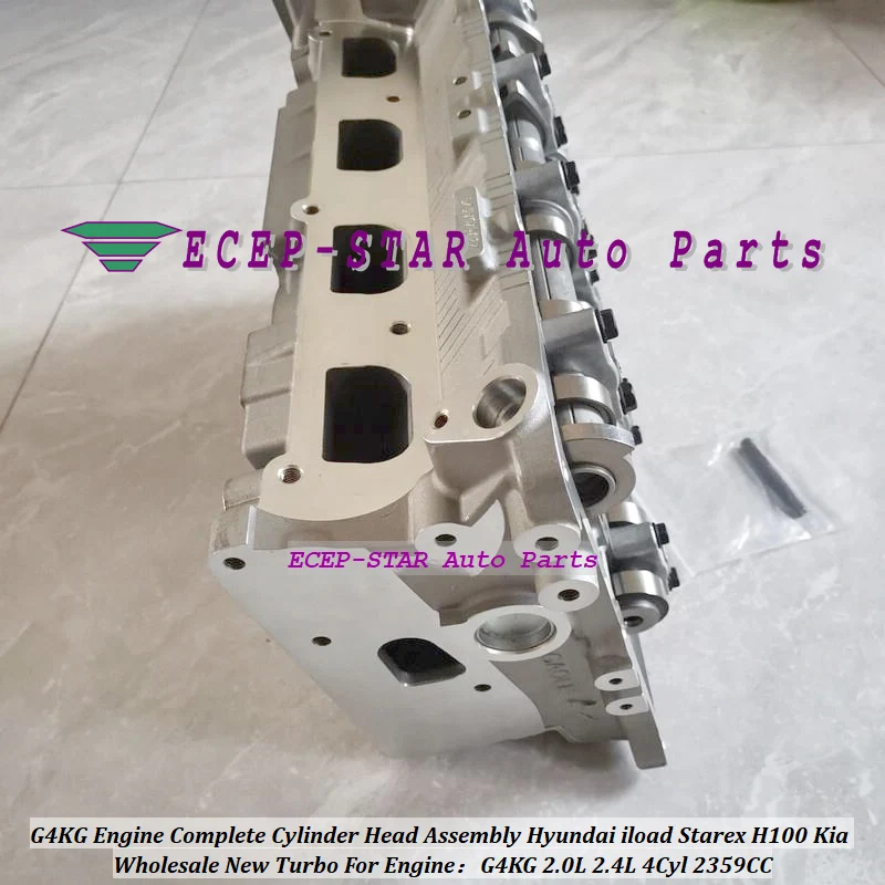 

22100-2G051 G4KG Engine Complete Cylinder Head Assembly ASSY For Hyundai iload Starex H1 H100 2.0L For Kia 2.4L 4Cyl 2359CC 06-