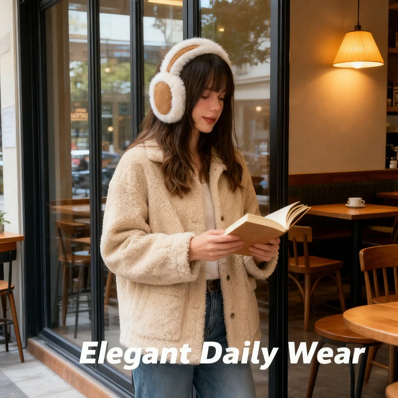 

2026 Новые женские грелки для ушей на термоподкладке, ветрозащитный флис для езды на велосипеде и зимы на открытом воздухе ​