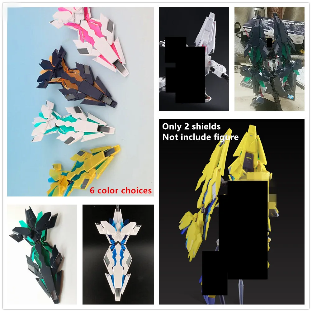 EffectsWings EW DE Shields for 1/144 RG HG RX-0 Unicorn Banshee Phenex 6 color choice DE013*