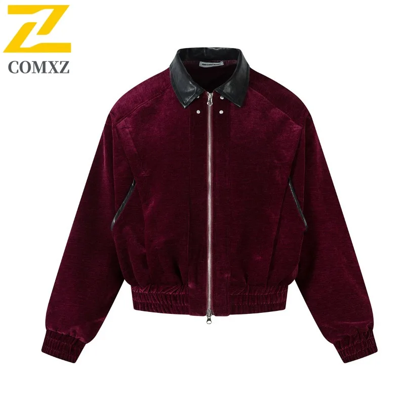 

COMXZ мужские куртки красивые однотонные легкие удобные прогулочные университетские куртки дорожный минималистичный плащ