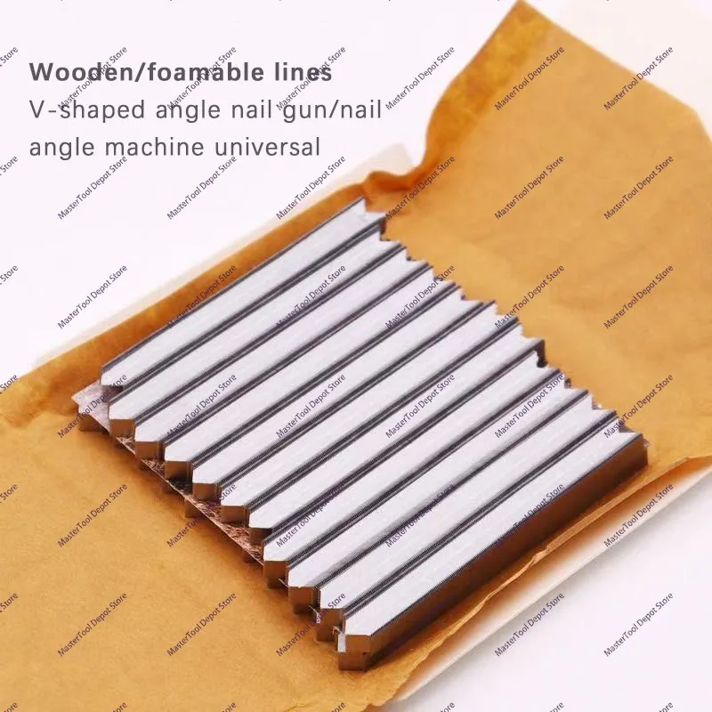 4500 Pcs/Box Cross-Stitch Photo Frame Hard Wood Corner Nail Angle Nail Angle Machine SpecialV-Shaped Nail