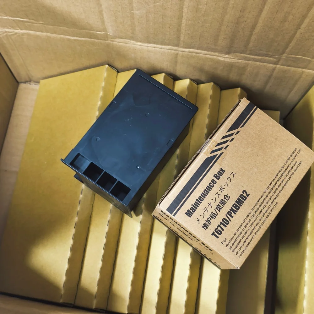 5X T6710 Коробка для обслуживания Epson WF 5110 5190 5620 5690 4630 4640 3520 3530 3540 3640 WP 4010 4020 4530 4533 4540 4590 M5190 5X T6710 Коробка для обслуживания Epson WF 5110 5190 5620 5690 4630 4640 3520 3530 3540 3640 WP 4010 4020 4530 4533 4540 4590 M5190