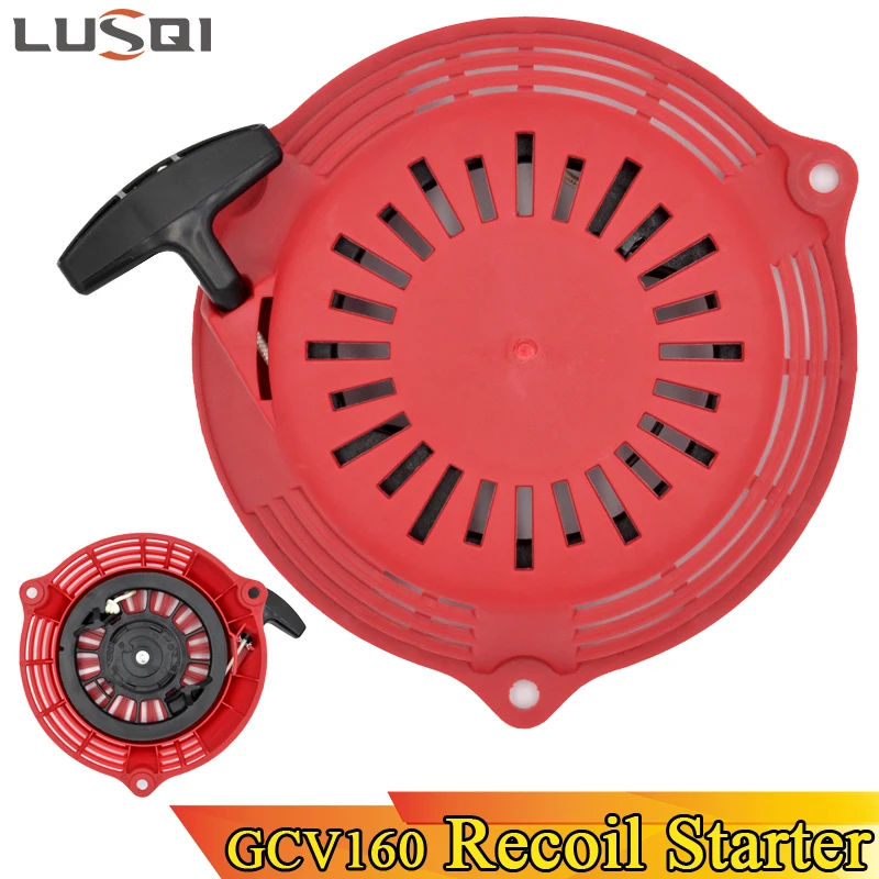 

LUSQI GCV160 Recoil Hand Pull Starter Gasoline Lawn Mower Machine Accessory Parts For HONDA GCV135 EN2000 триммер для травы