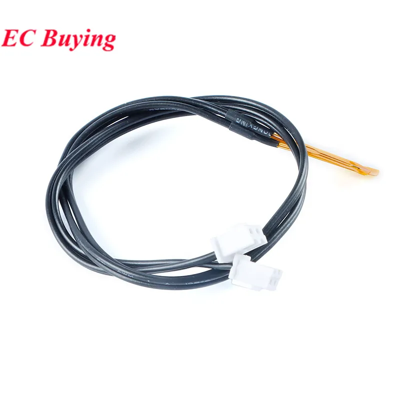 5Pcs/1pc NTC10KB3435 Thin Film Thermistor NTC 10K ohm Temperature Sensor Probe 3435 NTC10K Thermal Cable For 3D Print