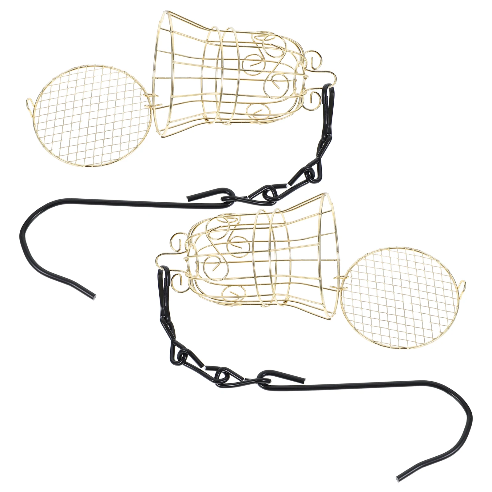 

2pcs Bird Feeder Hanging Tray Outdoor Feeders White Hummingbird Backyard Decor Durable Easy Installation Versatile Attracts