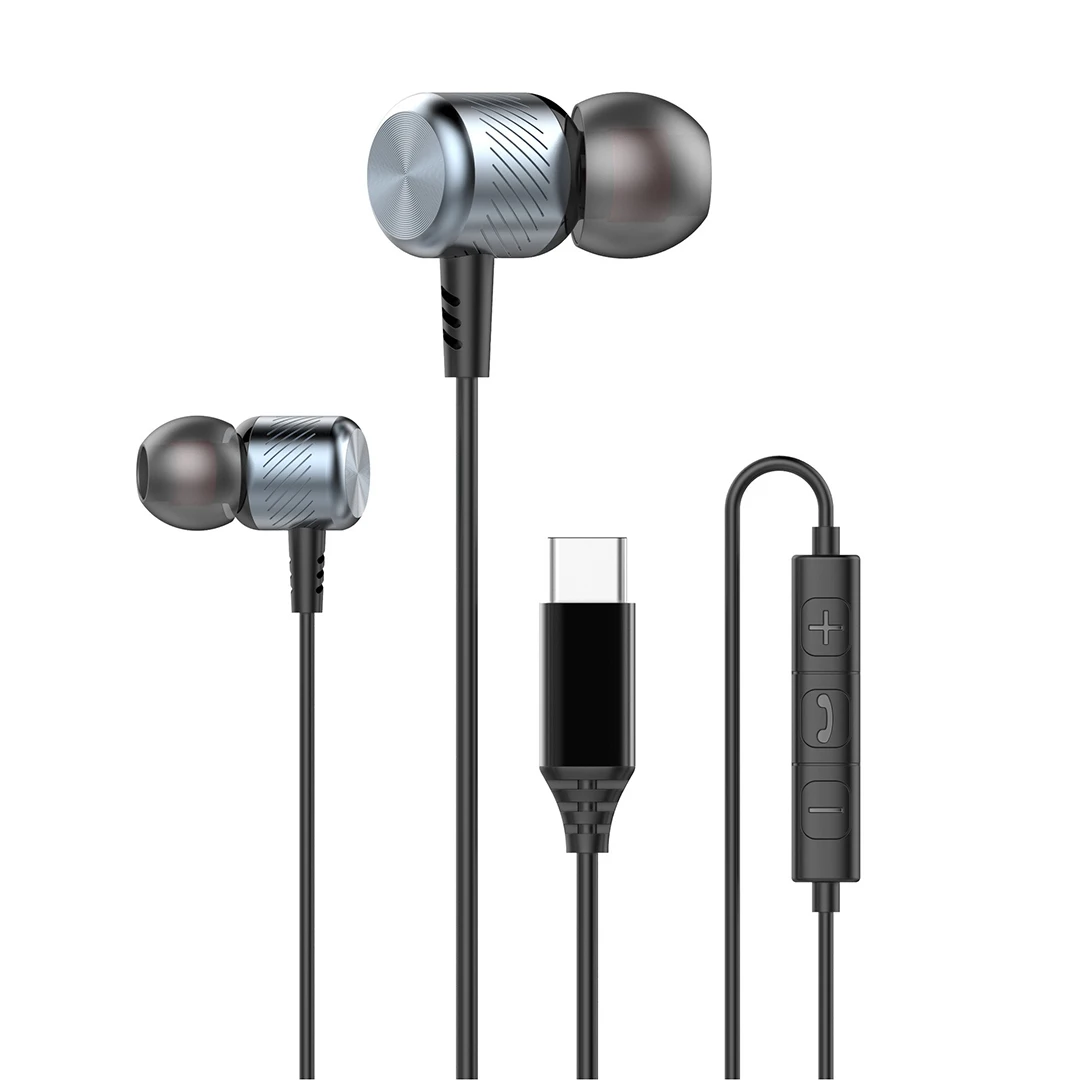 EARDECO Bass-Kopfhörer mit Kabel, Gaming-Ohrhörer, 3,5 mm/Typ, kabelgebundene Kopfhörer, Stereo-Kopfhörer mit Rauschunterdrückung, Auriculares mit Mikrofon