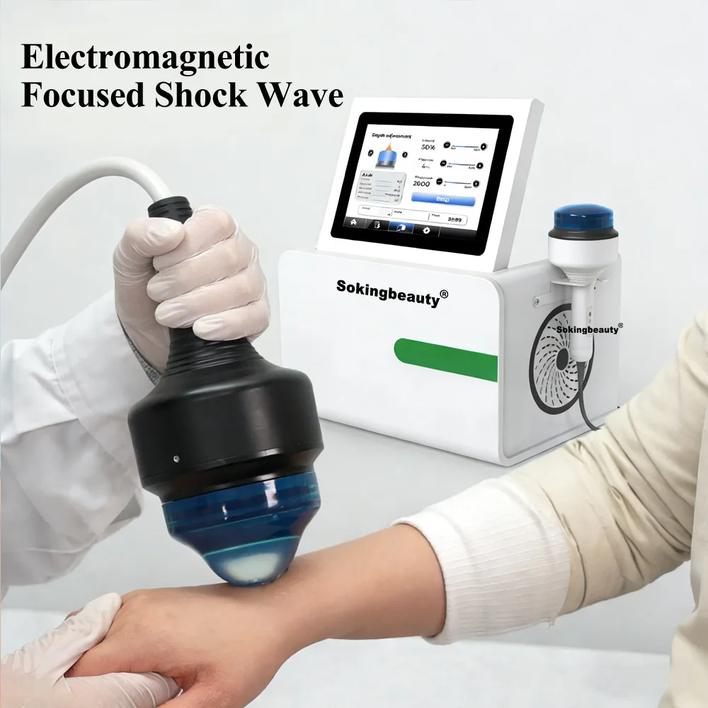 Extracorporeal Shock Wave  Machine for Shoulder Massage Improve  Circulation and Injury Recovery With 1 to 10hz