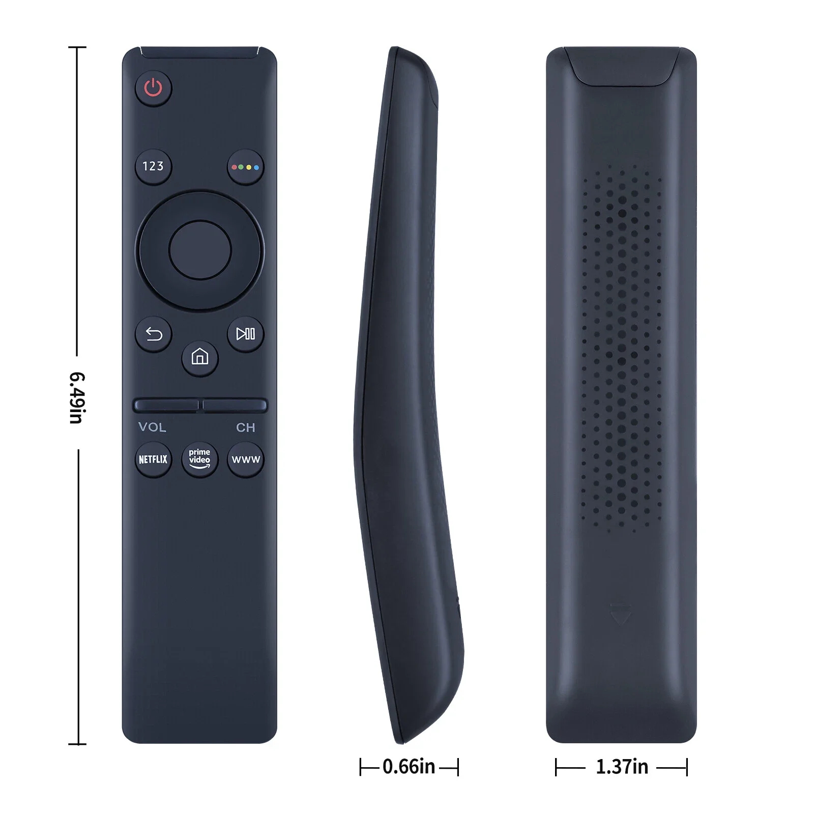 Replacement BN59-01310A BN59-01312A Remote Control Compatible with Samsung HD 4K Smart TV