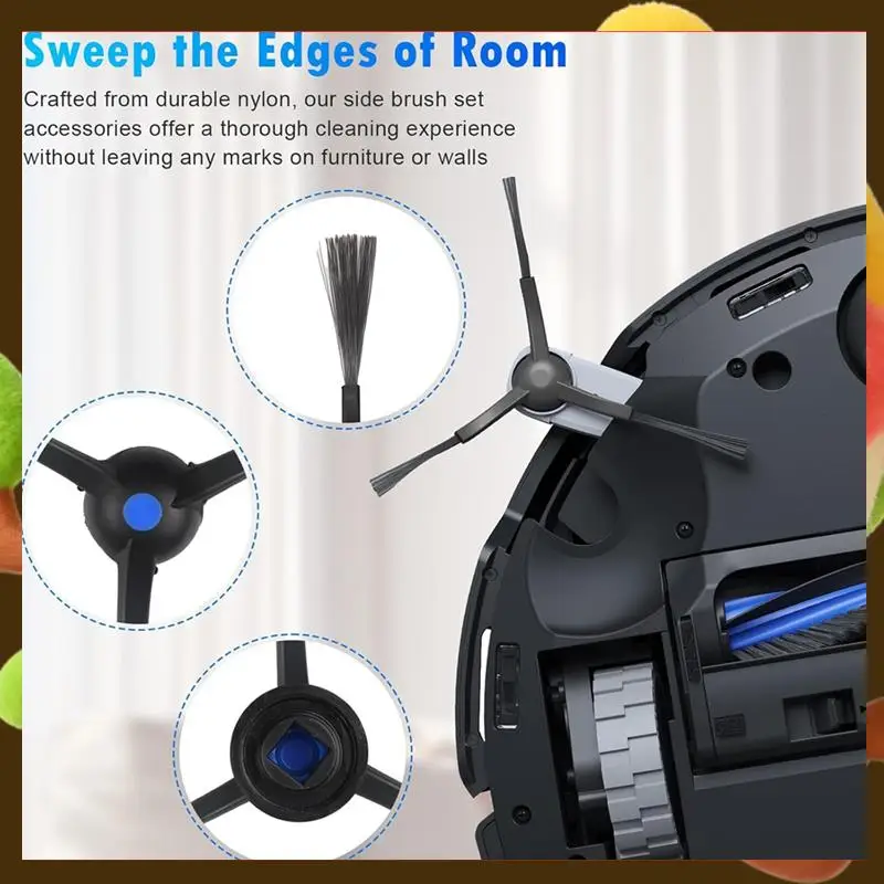 

Комплект сменных аксессуаров, совместимый с роботом-пылесосом ECOVACS DEEBOT X8 Pro Omnii/Yeedi S14 Plus, 20 шт., розничная торговля