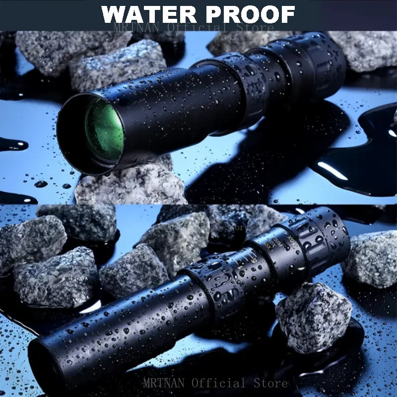 10-300x40 Zoom Telescope HD Portable Strong Binoculars Long Range Professional Monocular Low Night Vision For Hunting