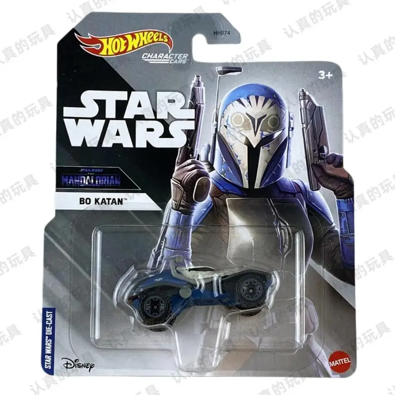 HOT WHEELS 1:64 HHB74 R2-D2 CAPITAN REX BO KATAN GROGU WRECKER FENNEC SHAND BOBA FETT DARK TROOPER pressofuso modello di auto in lega