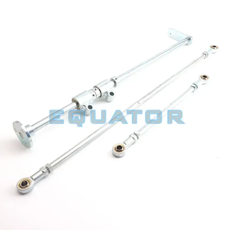 

6-дюймовый фланцевый передний рулевой механизм для квадроцикла, шарнир рулевой тяги и ступица колеса 168cc GO KART UTV, кулак стойки, шпиндель в сборе