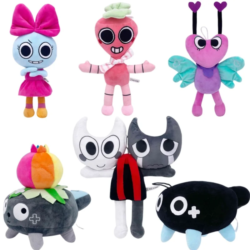 

Dandy'S World, плюшевая кукла Goob Pebble Dandys World, плюшевая игра ужасов, мягкая милая кукла, игрушка Twisted Yatta, подарки для детей