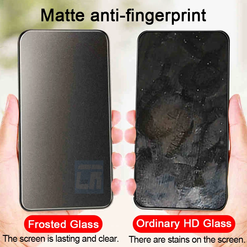 9D Frosted Protective Film Tempered Glass for Xiaomi Redmi K20 K30 K40 Note 8 7 6 9 10 Pro 9A 9C 8 6A 5A 4X S2 Screen Protector