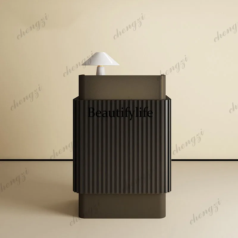 A73Small Unique Reception Desks Modern Executive Salon Hotel Simple Reception Desks Design Aesthetic Scrivania Trendy Furniture