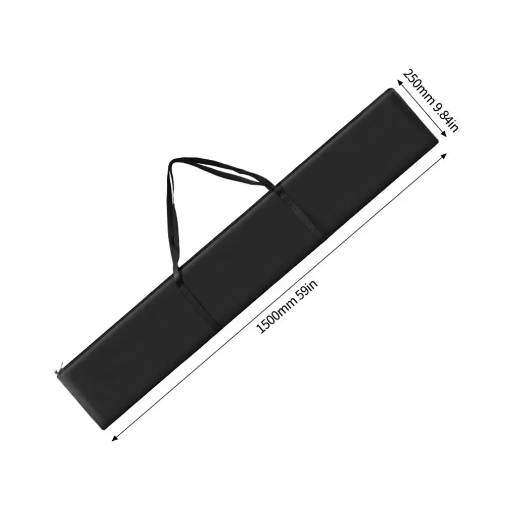 1pc Guide Rail Bag Protective Guide Rail Oxford Cloth Bag Slide Rails Special Storage Double-Side Bag Carrying Case 59inch 150cm