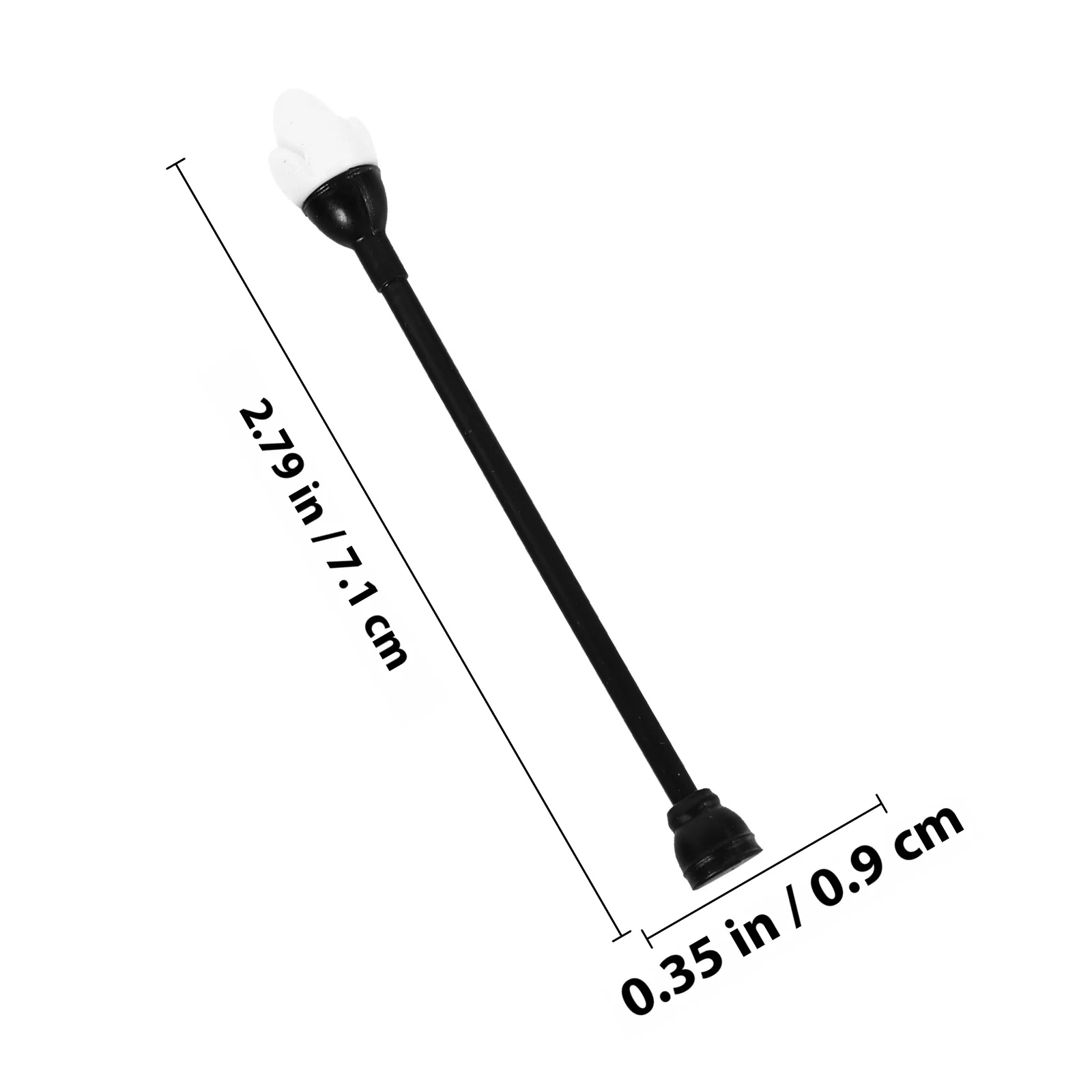 12 szt. Miniaturowe lampy uliczne symulujące oświetlenie, dekoracyjne akcesoria do mikrokrajobrazu, stołu z piaskiem, do scenek mini domków i dioram.