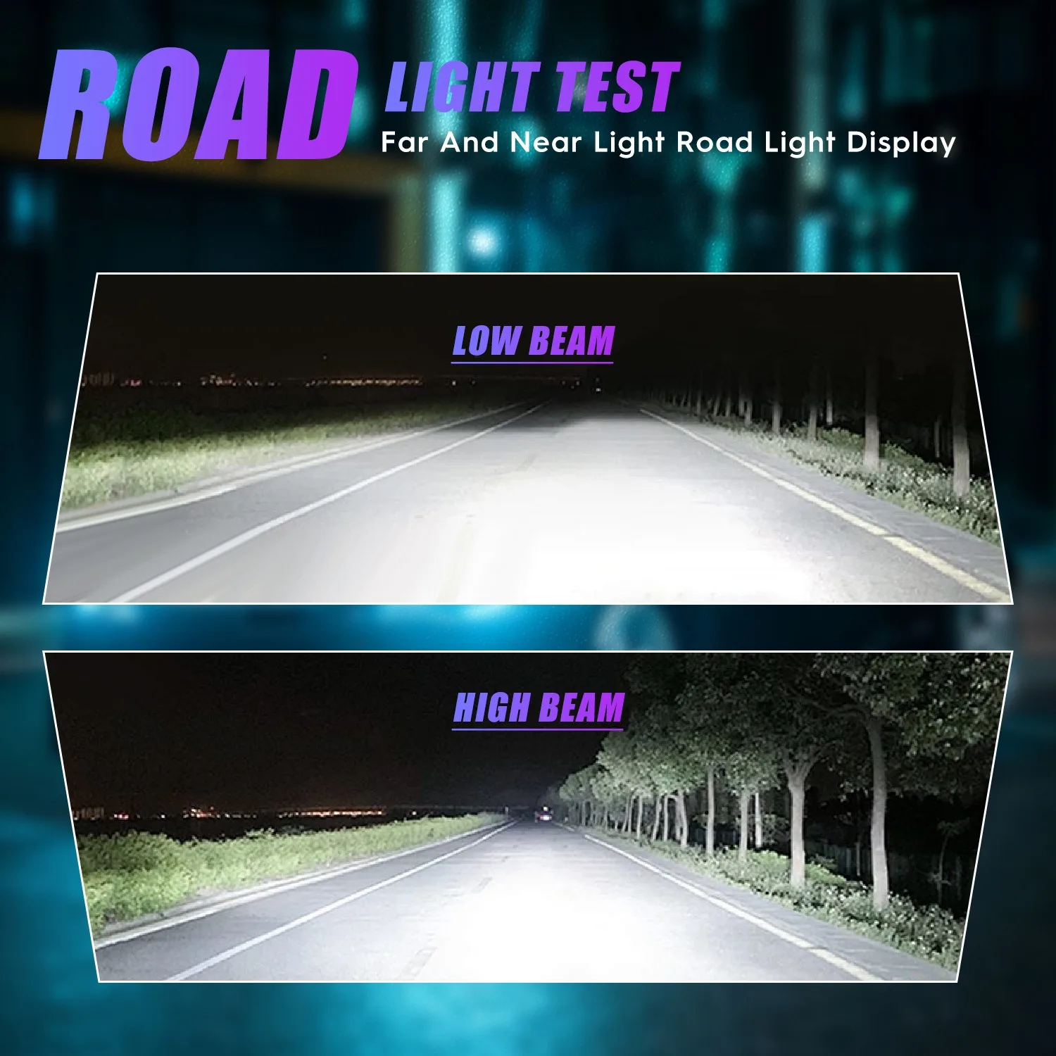 Car Headlight Retrofit 3 Inch Bi Led Projector Lens 12v 24v 120w 6000k Hi Lo Beam 6+3 Chips