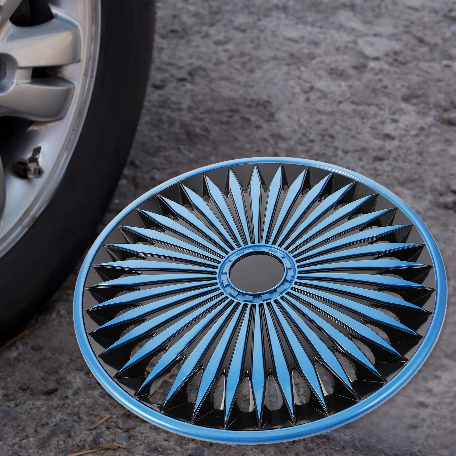 

Car Wheel Hub Cover Durable Decorative Automotive Hub Caps Quick Install Wheel Rim Covers Hubcaps for Cars Hubcaps for Cars