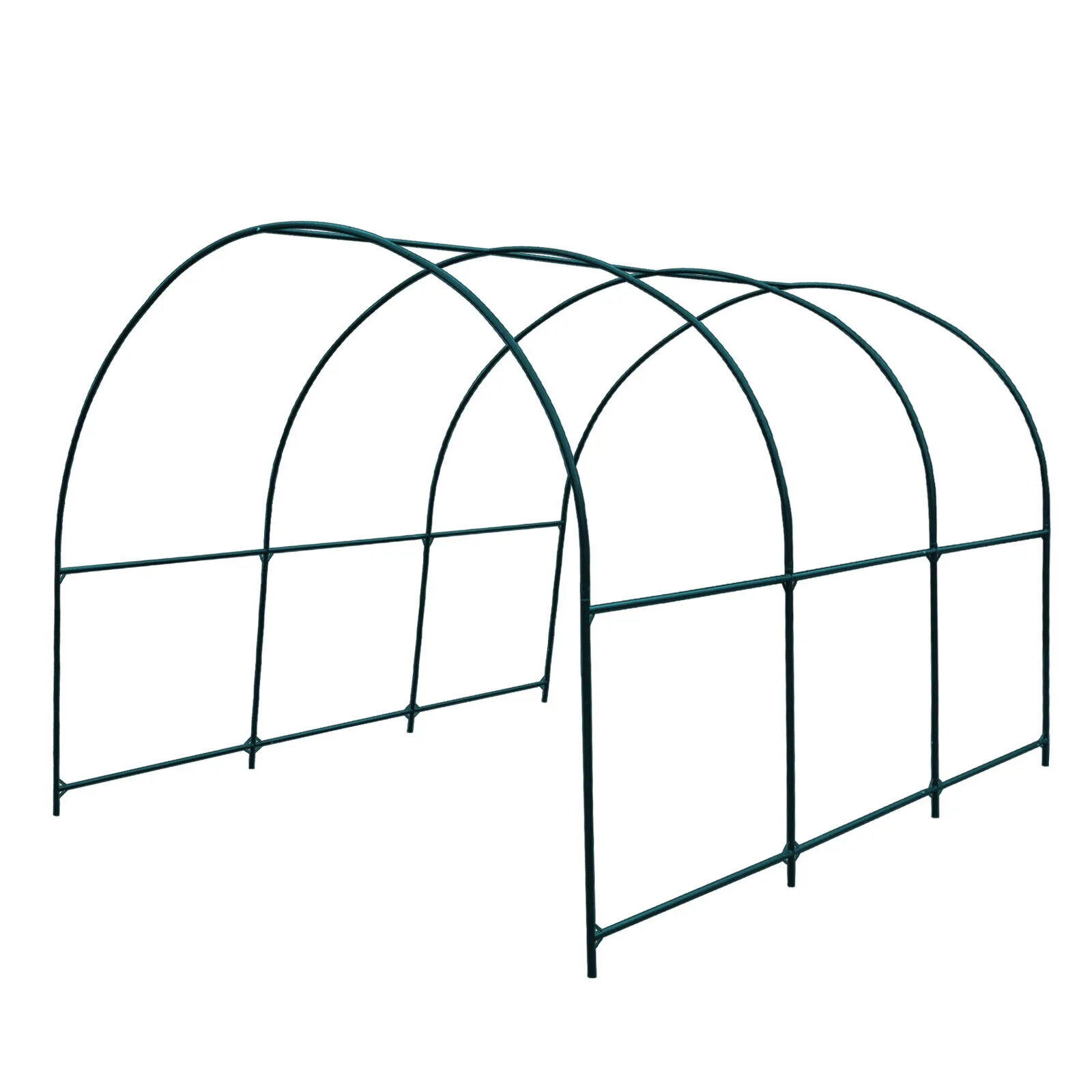 

20x10x7'/12x7x7'/10'x7'x6' Replacement Greenhouse Spare Parts Metal FRAME ONLY United States