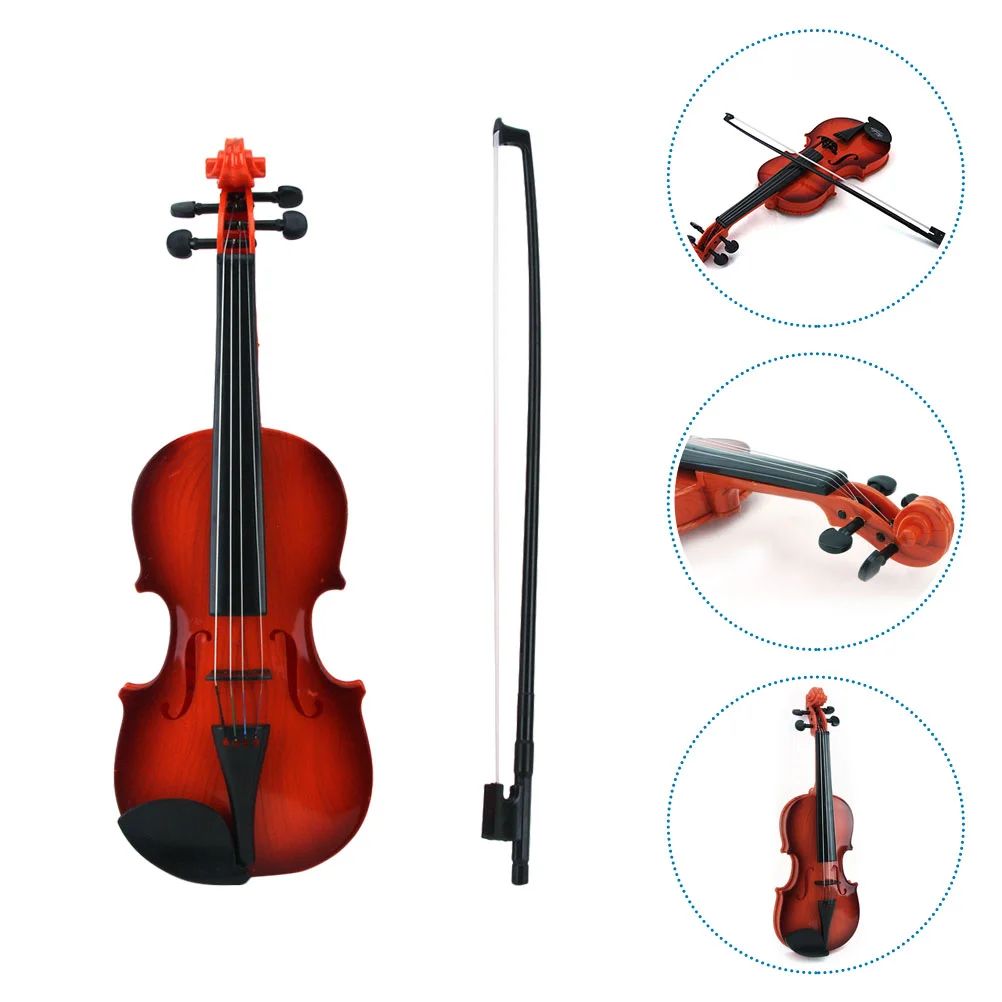 Simulated Violin Imitation Toy Kids Simulation Instruments Plaything Learning for Educational