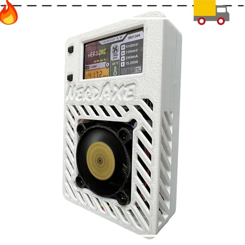 

Nerdaxe Miner Nerdminer с дисплеем S19XP BM1366 500Gh/S ASIC Bitcoin Micro Miner Лотерейный майнер BR PLUG B
