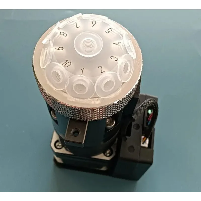 3000+ Series Multi-Channel Selection Valve - 10-Way Valve for Fluid Control