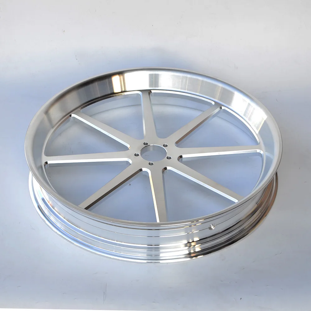 Motorcycle Wheel Rim Front Rear Aluminum Alloy Forged CNC Machining OEM Motorbike Rim Wheels Hub