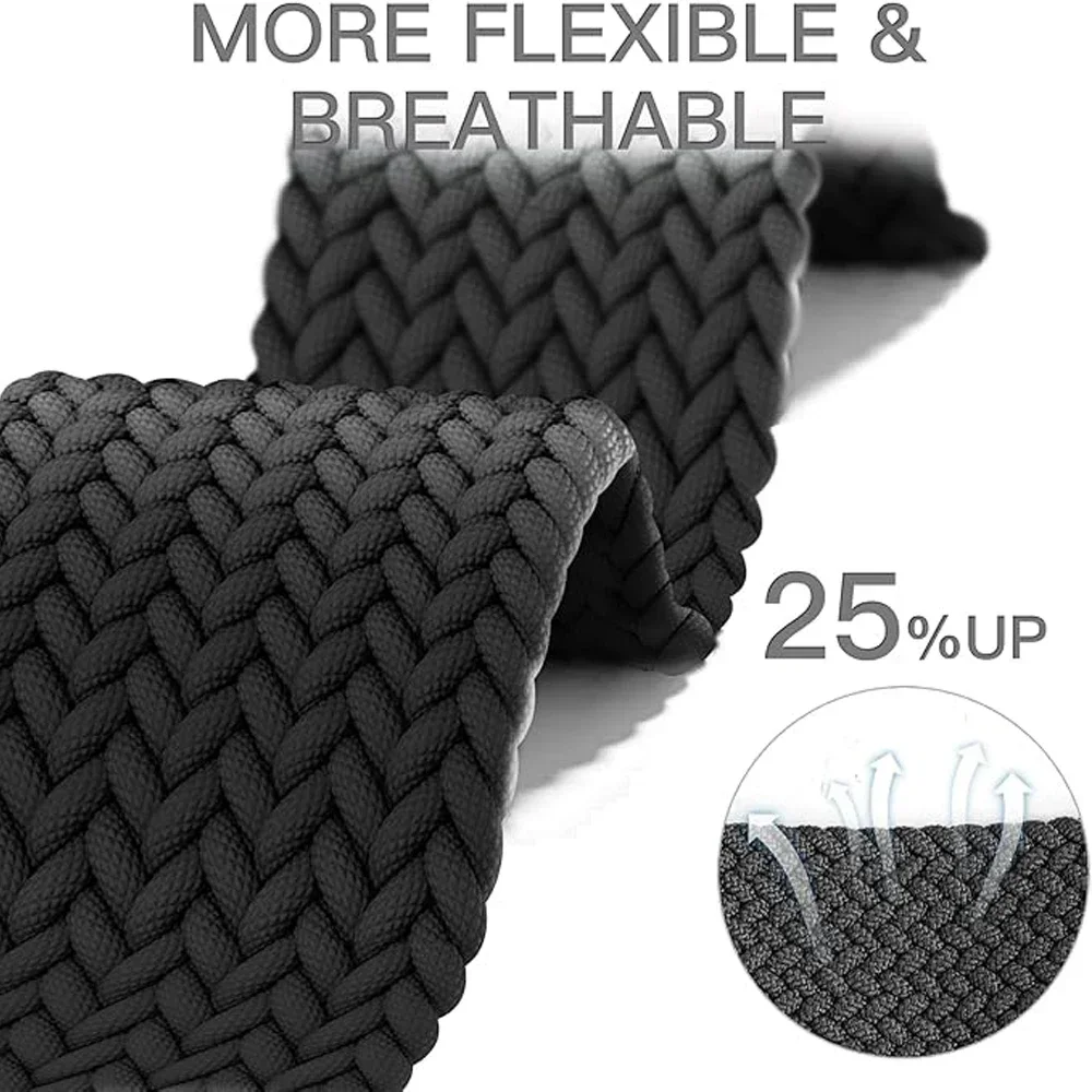 Für Amazfit Bip Max Bip6 5 UNITY Bip3 U S Pro 20mm 22mm Nylon-Fallschirm-Uhrenarmband für Amazfit Balance 2/Cheetah 2 Sportarmband – Detail 23