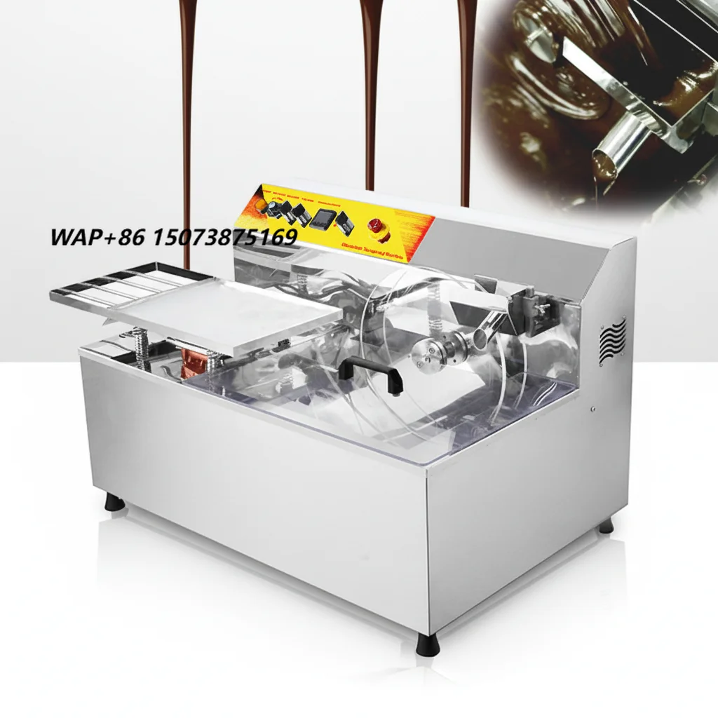 An-QDMECH New Automatic Commercial Chocolate Tempering & Melting Machine Milk High Productivity Equipment 220V 1 Year Warranty