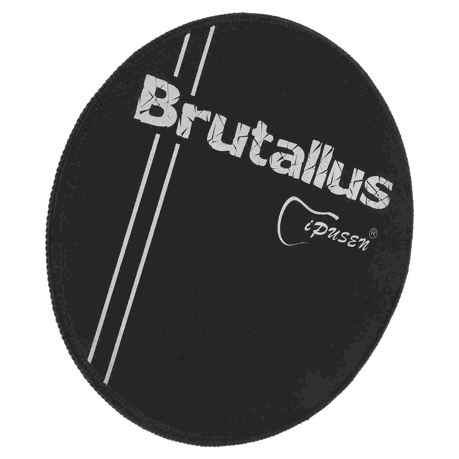 

Drum Pad Kit Mute Pads Dampeners Snare Practice Portable Cloth Rubber Overseat Muffler