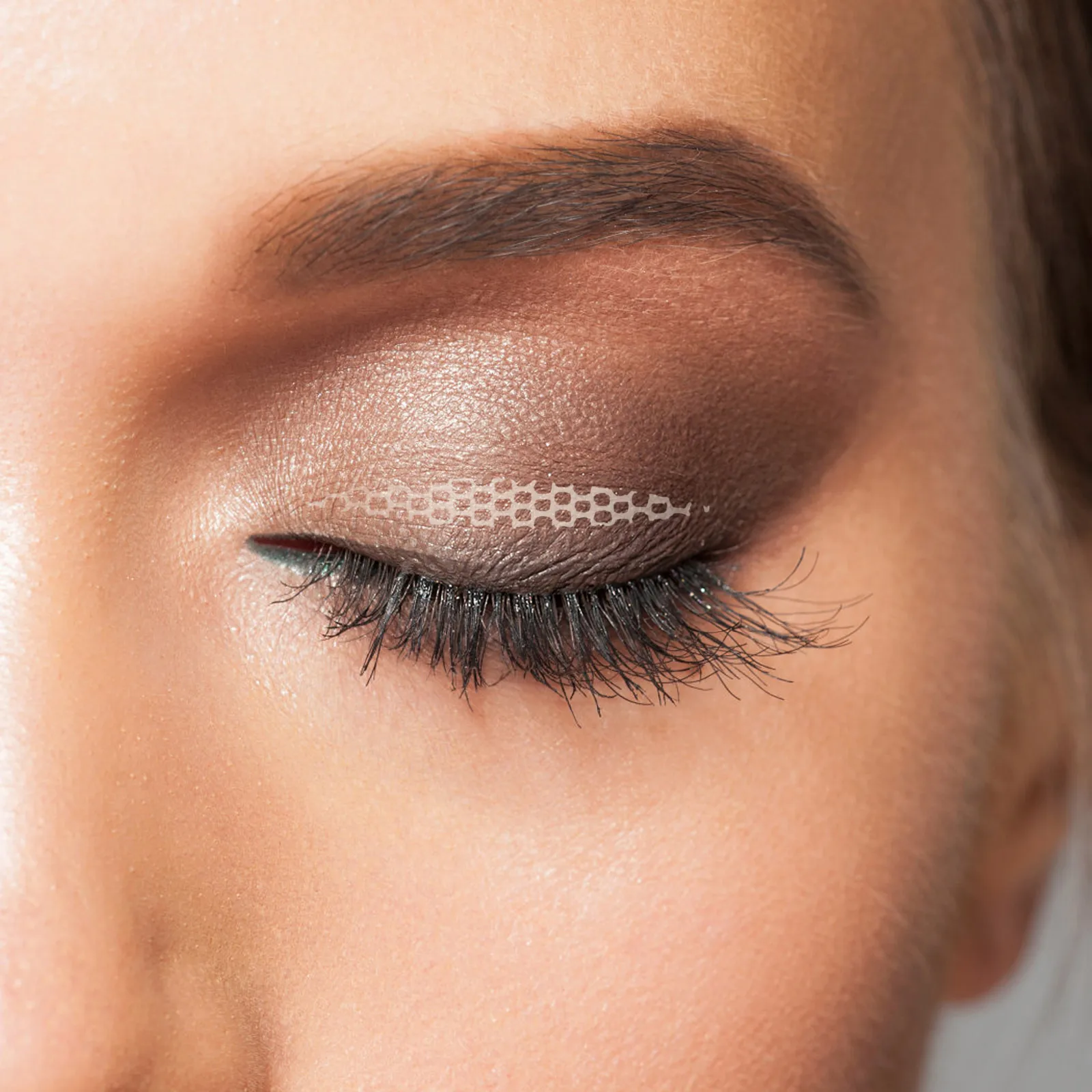 1 set 1 Set Lace Double Tape Invisible Eyelid Lifting Strips Water-Activated Skin-Friendly Makeup Tool For Long-Lasting Eye Lift