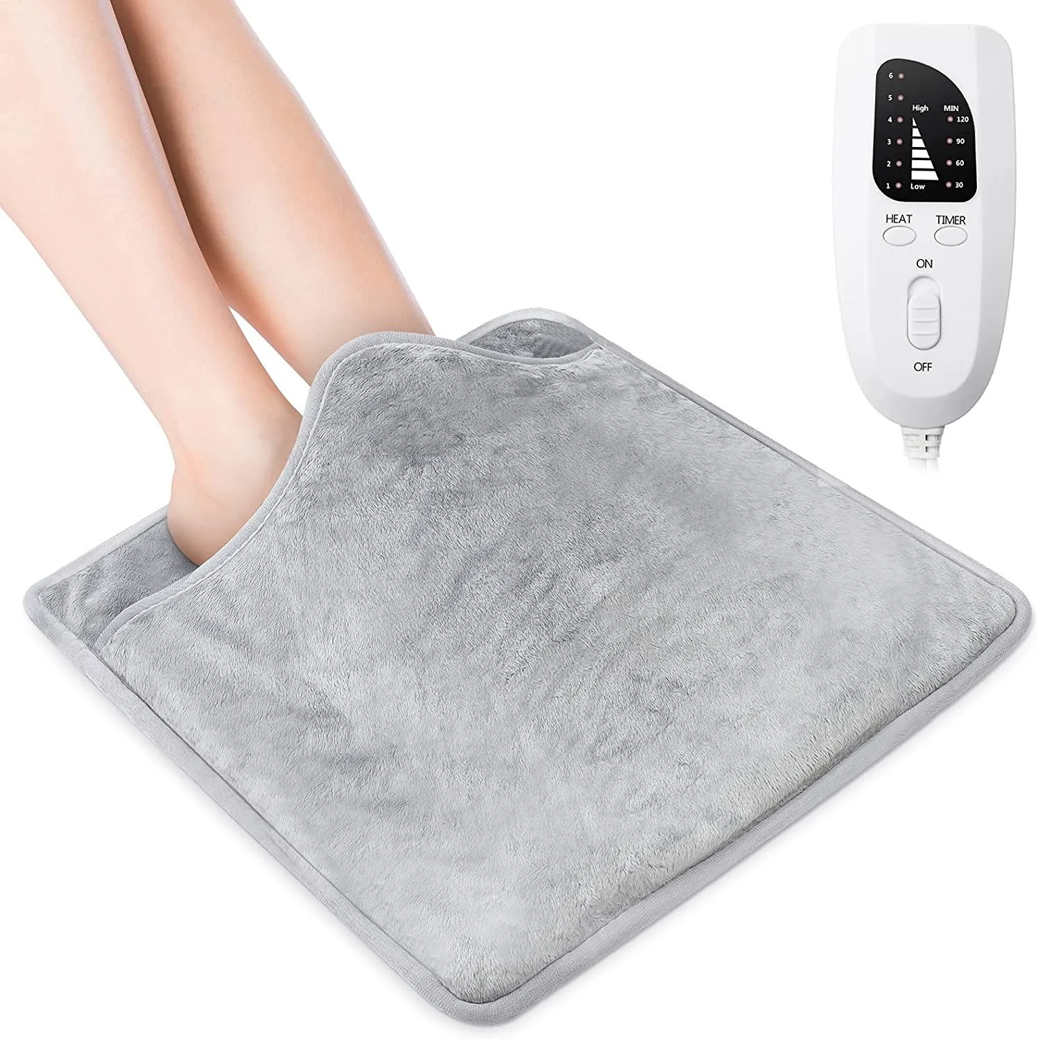 

Electric Heating Foot Warmer Single Electric Shoe Warmer Heating Pad Household Foot Warmer Heated Soft Plush Foot Warming Ma