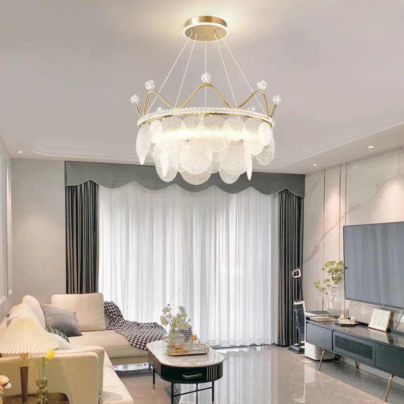 

Luxury lamp princess girl children's room lamps warm led