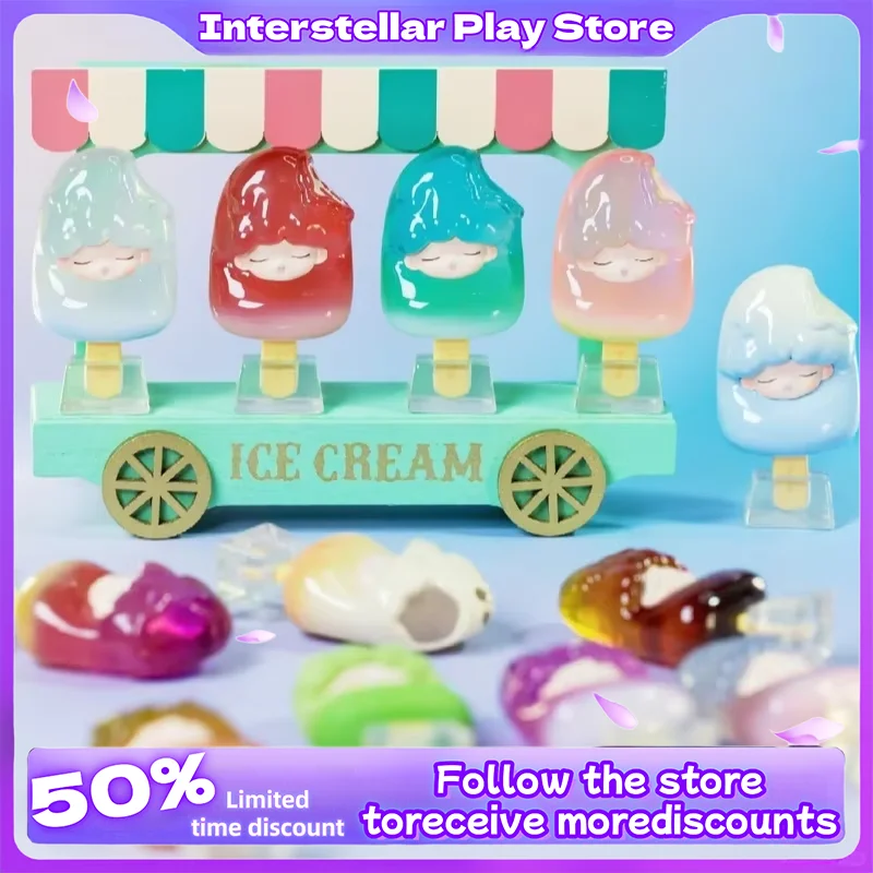 

Yumo One Bite Ice Mini Series Blind Box Second Wave 2nd Generation Ice Stick Stick Ice Cream Fashion Desktop Decoration Ornament